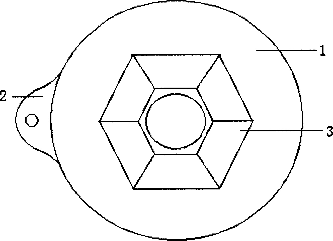 Hexagon funnel