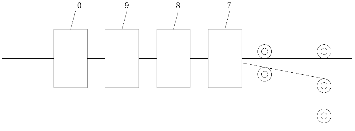 S-shaped longitudinal wrapping die and longitudinal wrapping method for shielding cable