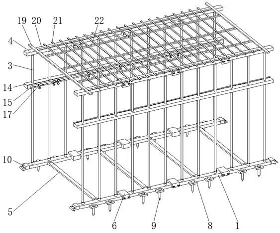 Agricultural grape planting cultivation device