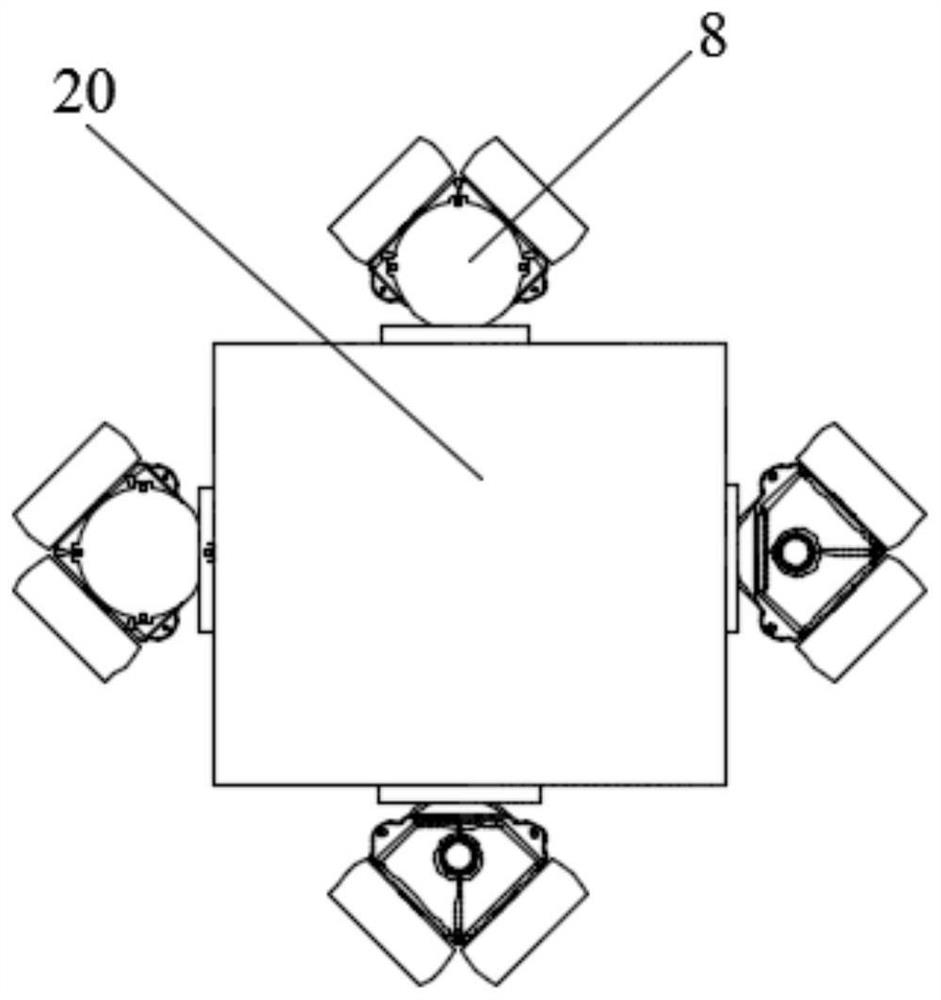 Linear engineering surveying and mapping unmanned aerial vehicle