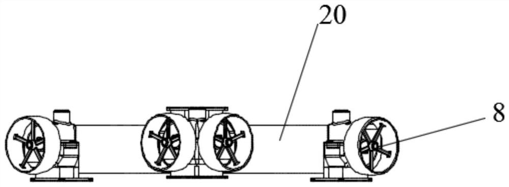 Linear engineering surveying and mapping unmanned aerial vehicle