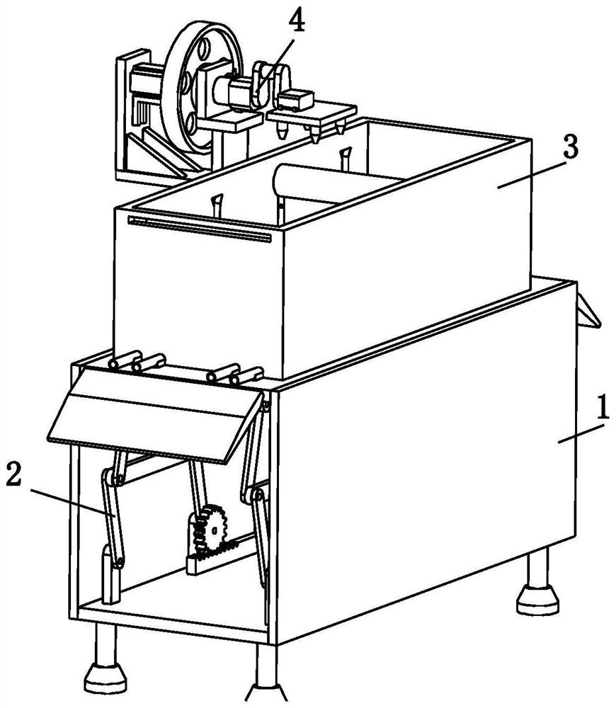 A working method of washing equipment capable of adjusting the position of washing textile cloth