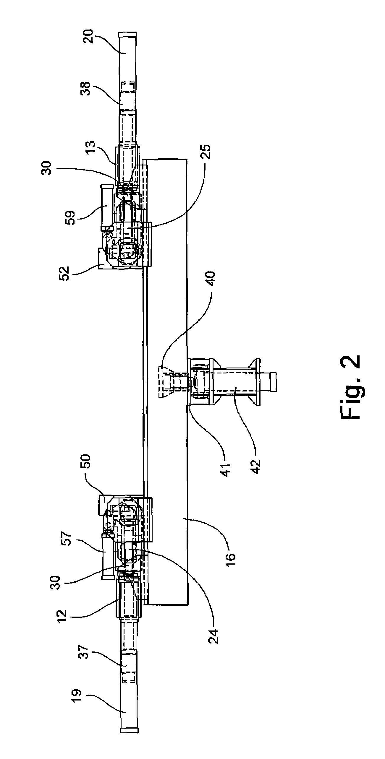 Stretch-forming machine and method