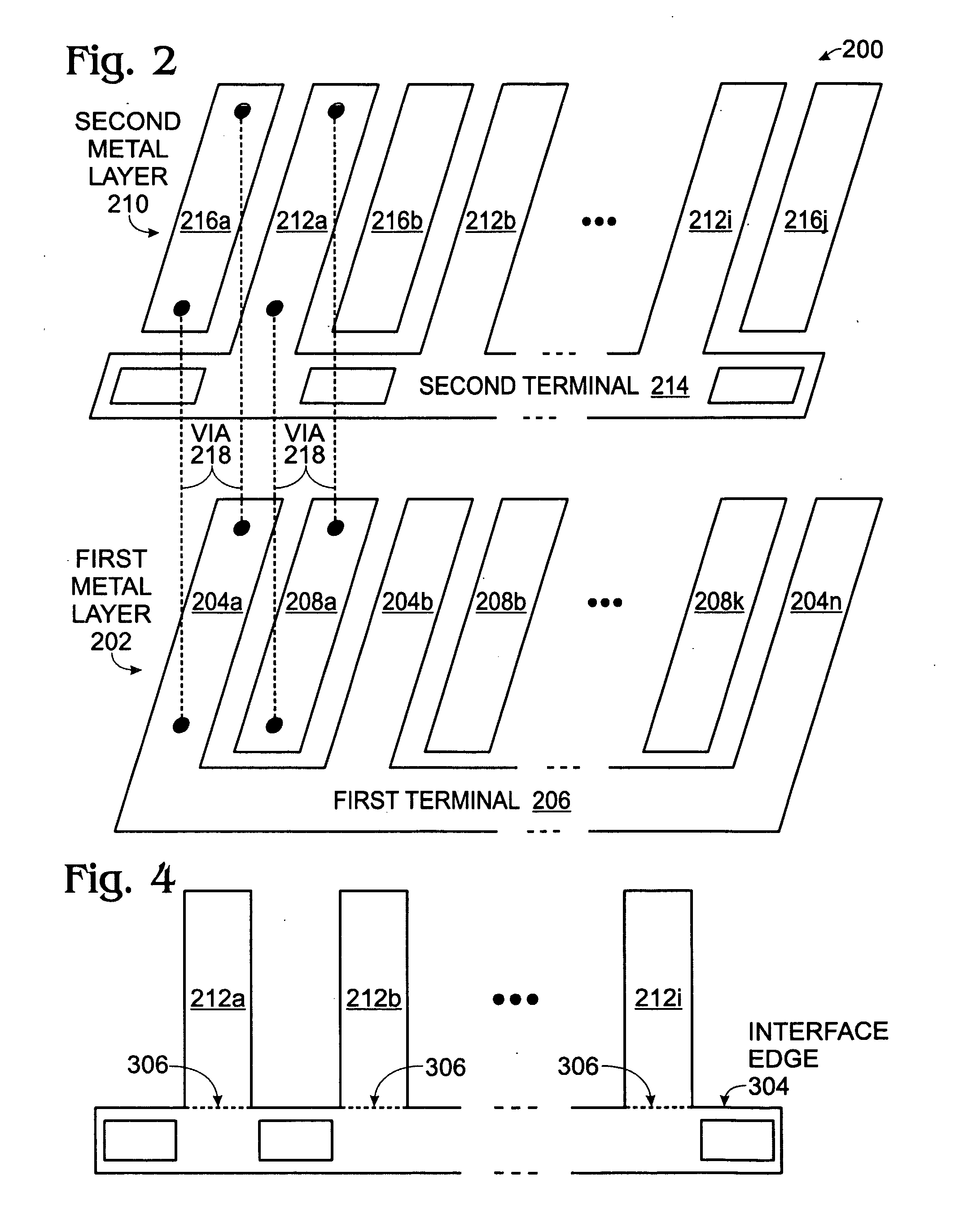 Interdigital capacitor with Self-Canceling Inductance