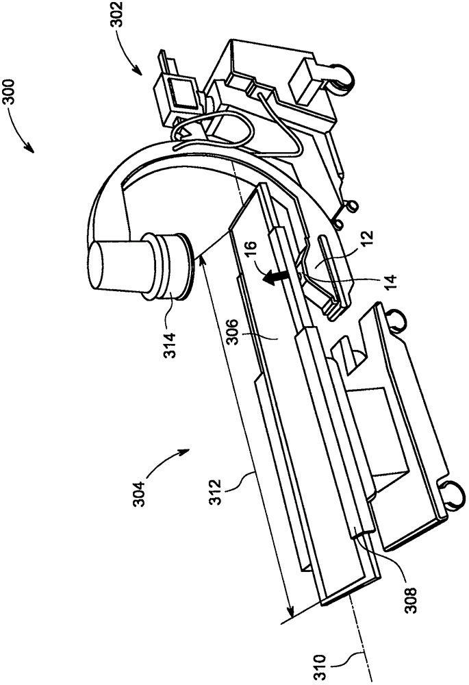 Method and system for integrated patient table digital X ray dosimeter