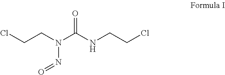 Carmustine pharmaceutical composition