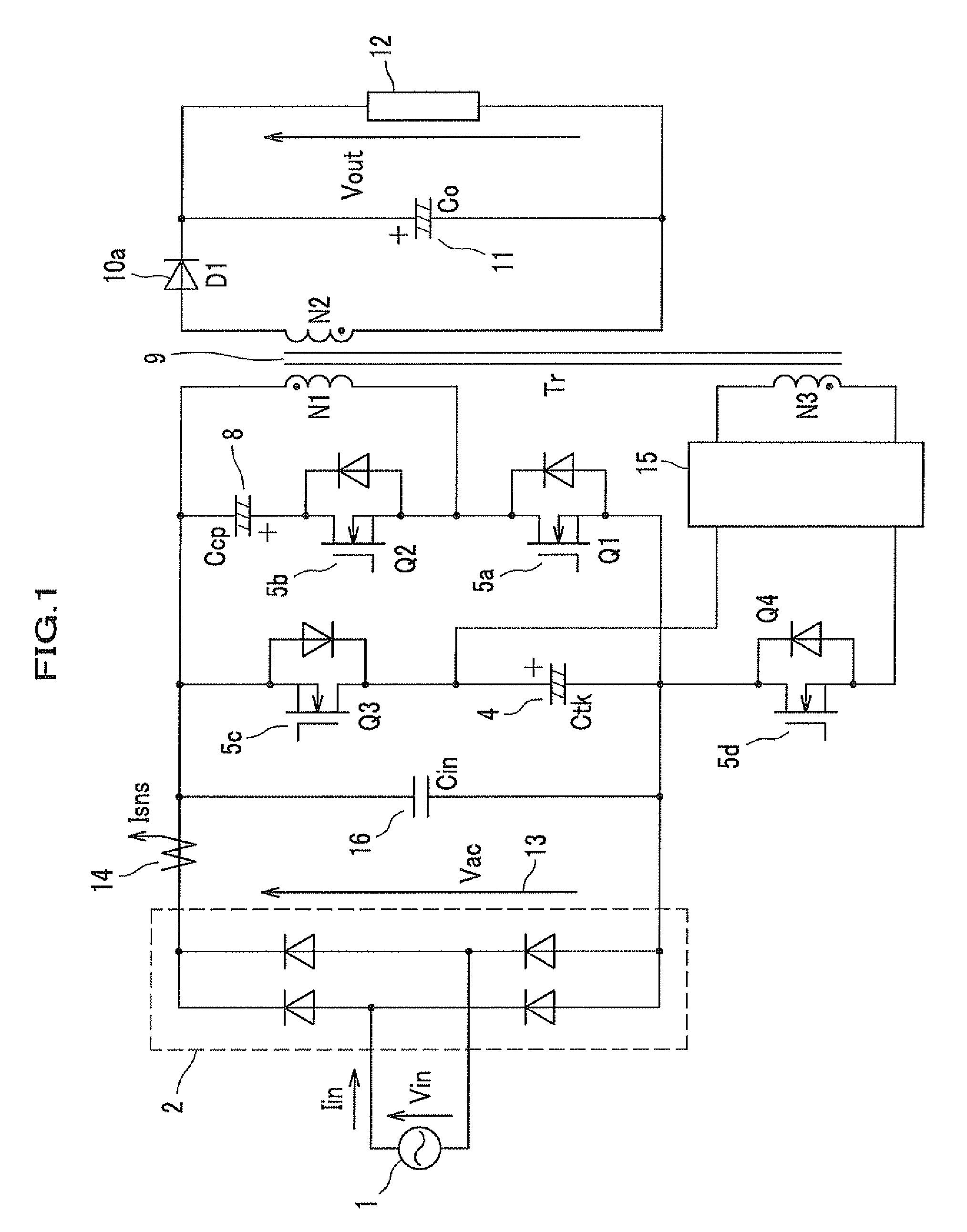 Switching power supply and display device provided the same