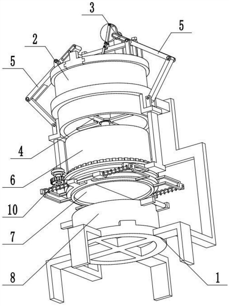 A feed mixing and crushing processing system