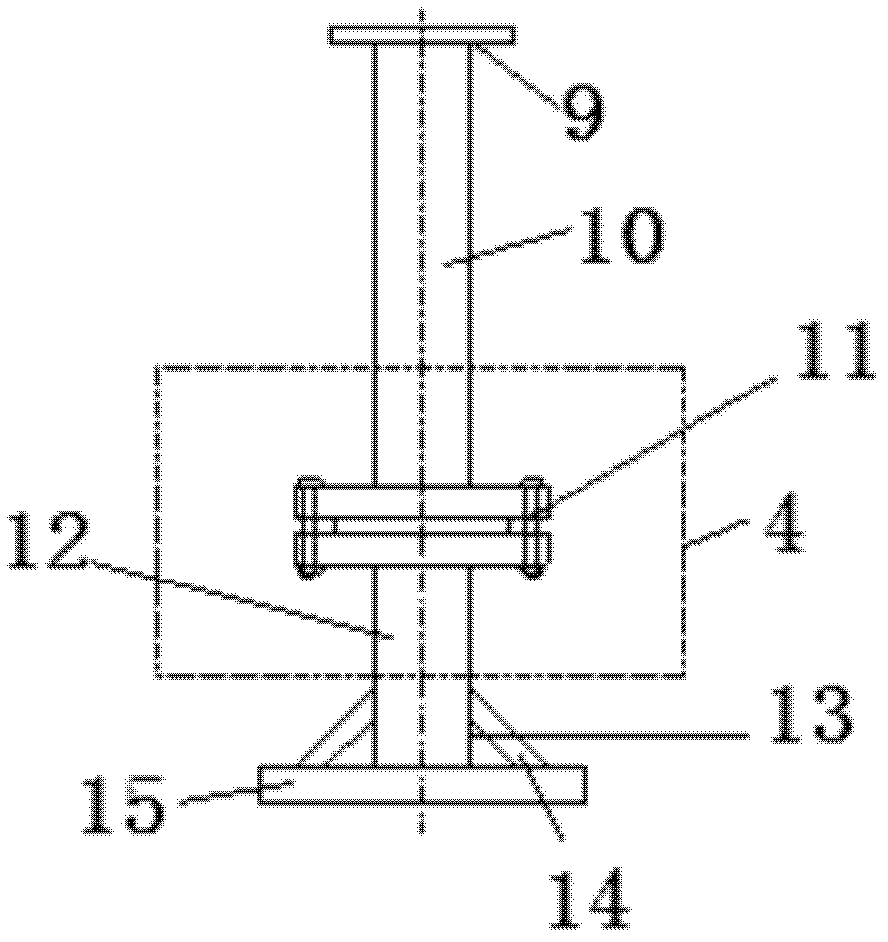 Thermal vibration joint test device and method of flange sealing structure under complicated loaded conditions