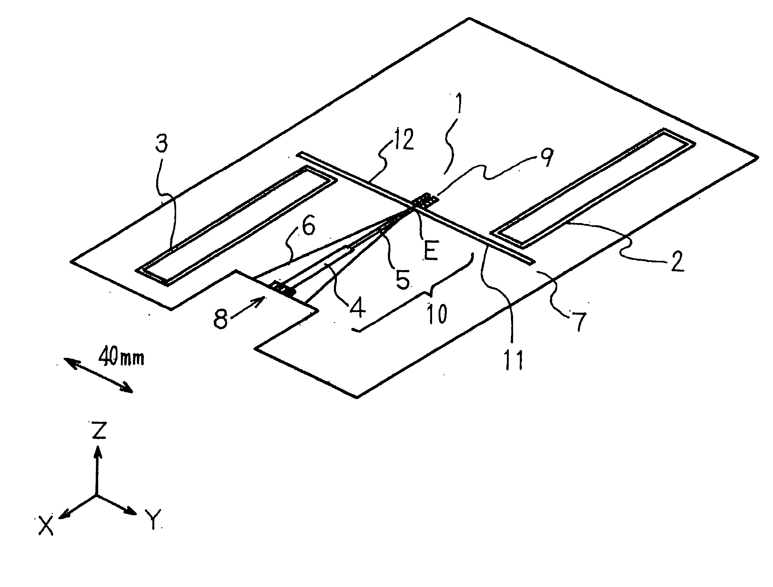 Plane antenna