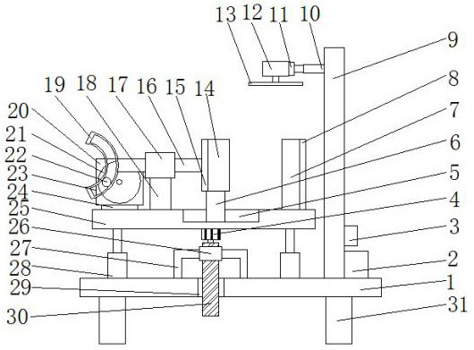 An electric vehicle beam cutting device