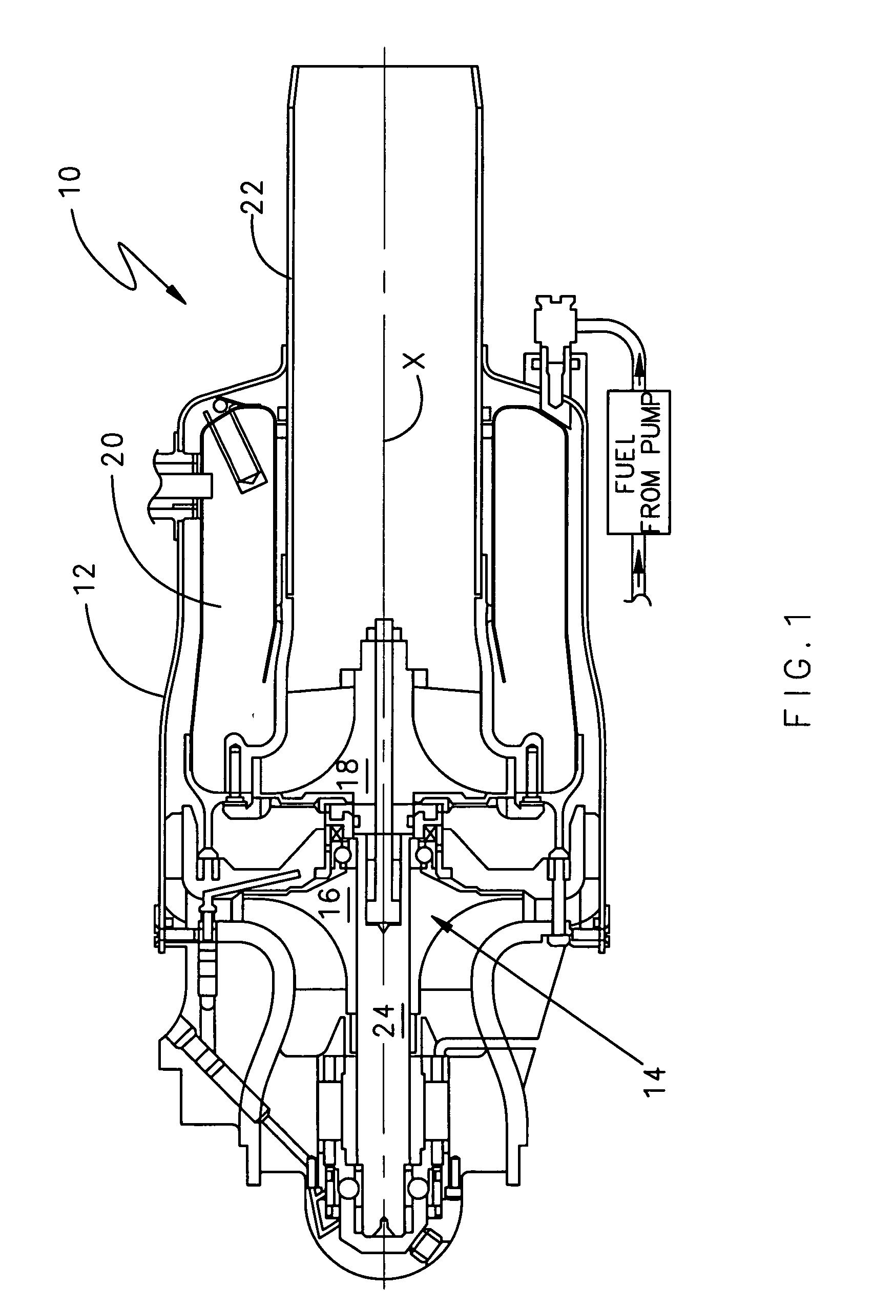 Mechanical coupling for a rotor shaft assembly of dissimilar materials