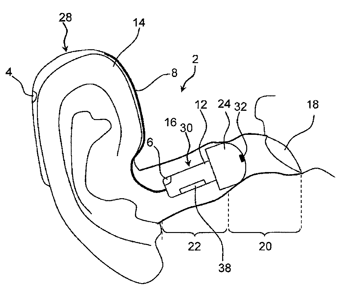 Hearing aid device and method for feedback reduction