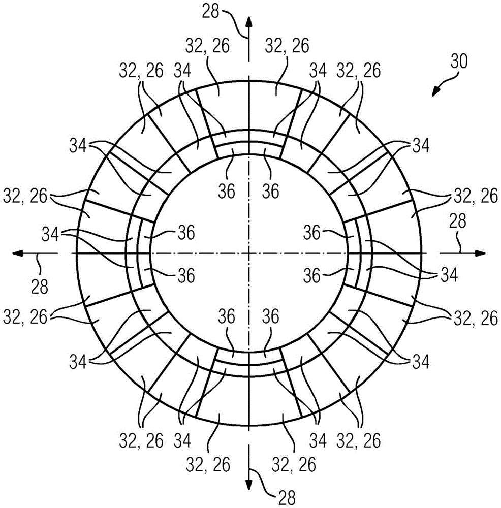 Gas turbine and heat shield for a gas turbine