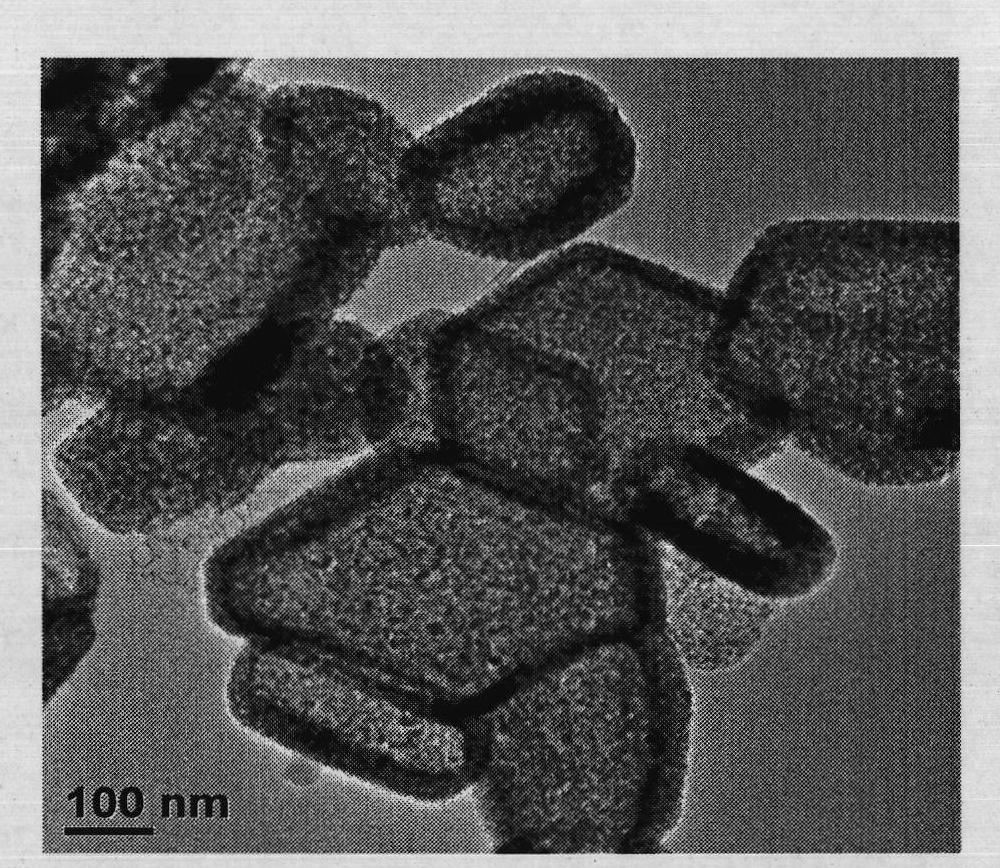 Layered-structure anatase titanium-oxide hollow hexagonal nanosheet and preparation method thereof