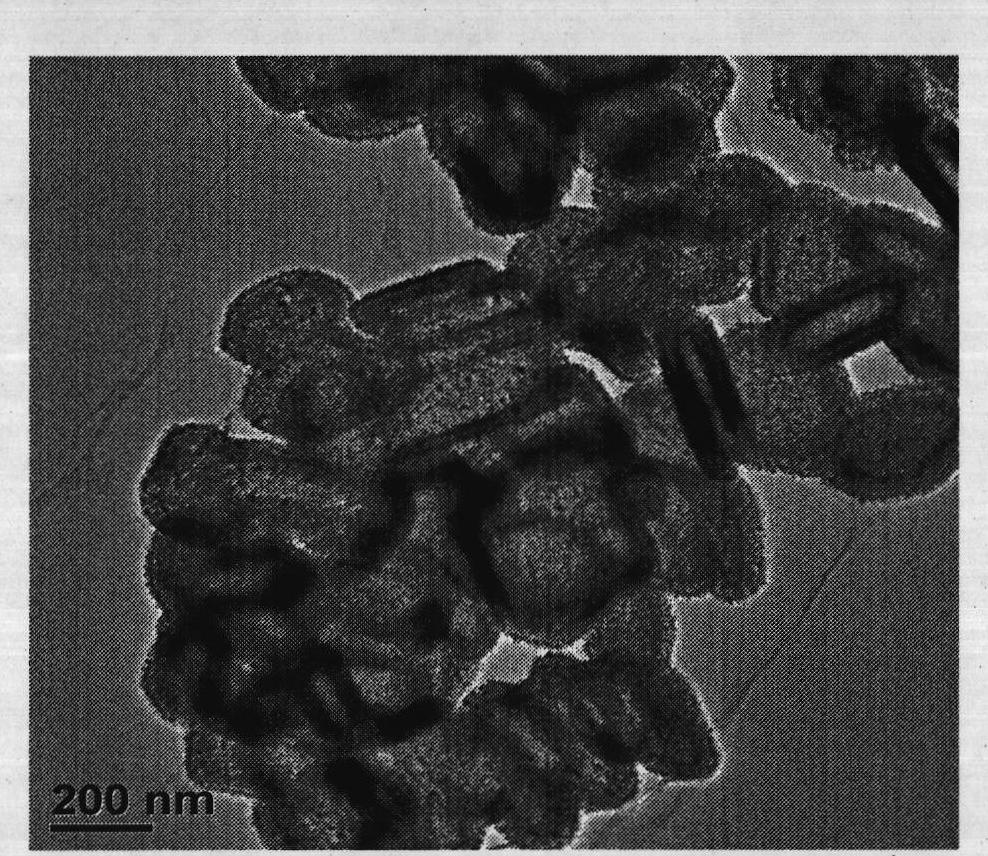 Layered-structure anatase titanium-oxide hollow hexagonal nanosheet and preparation method thereof