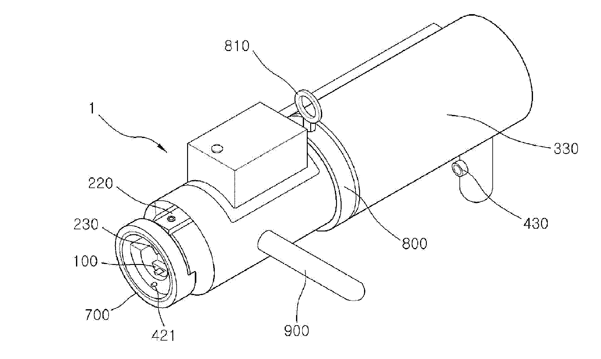 Hub nut caulking apparatus