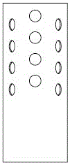 Natural gas hydrate drainage gas production device and production method thereof