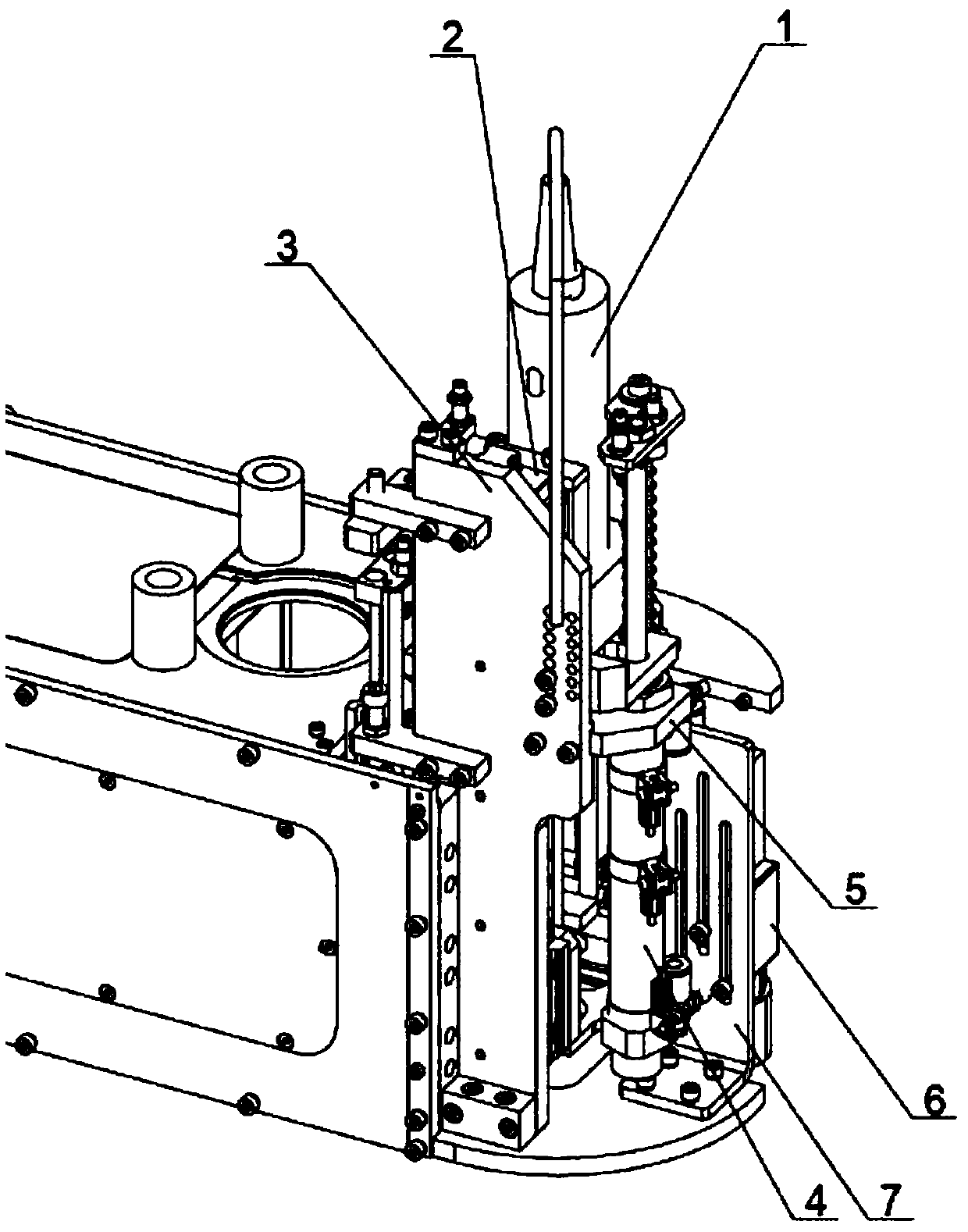 Screw-tightening manipulator and screw-tightening device