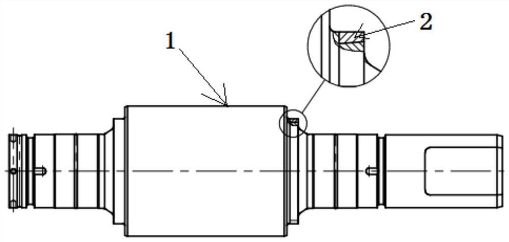 Roller repairing method