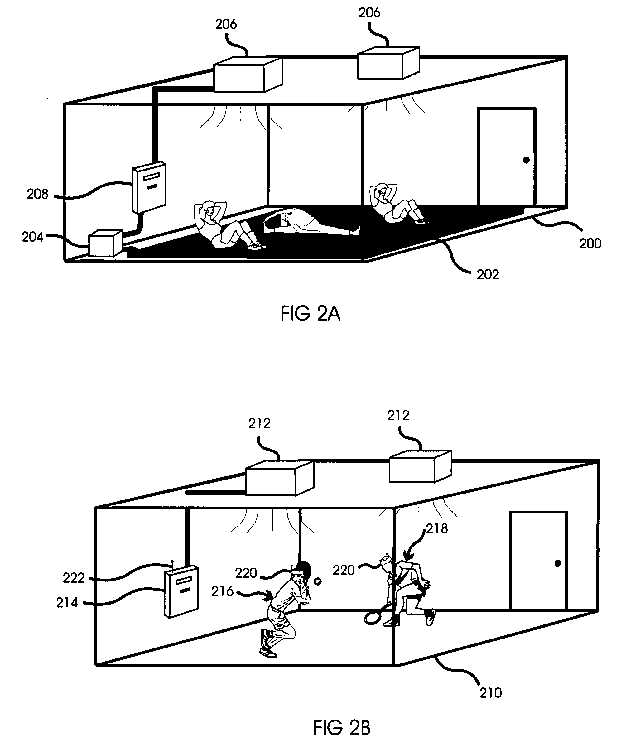 Programmatic climate control of an exercise environment