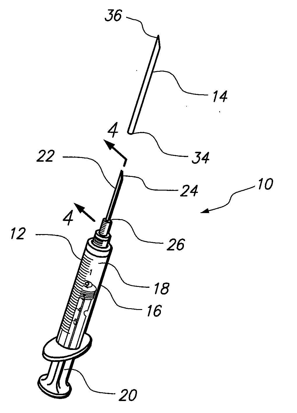 Hypodermic needle tip protector