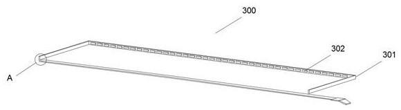 Energy-saving type vehicle-mounted backlight source adopting FPC folding type design