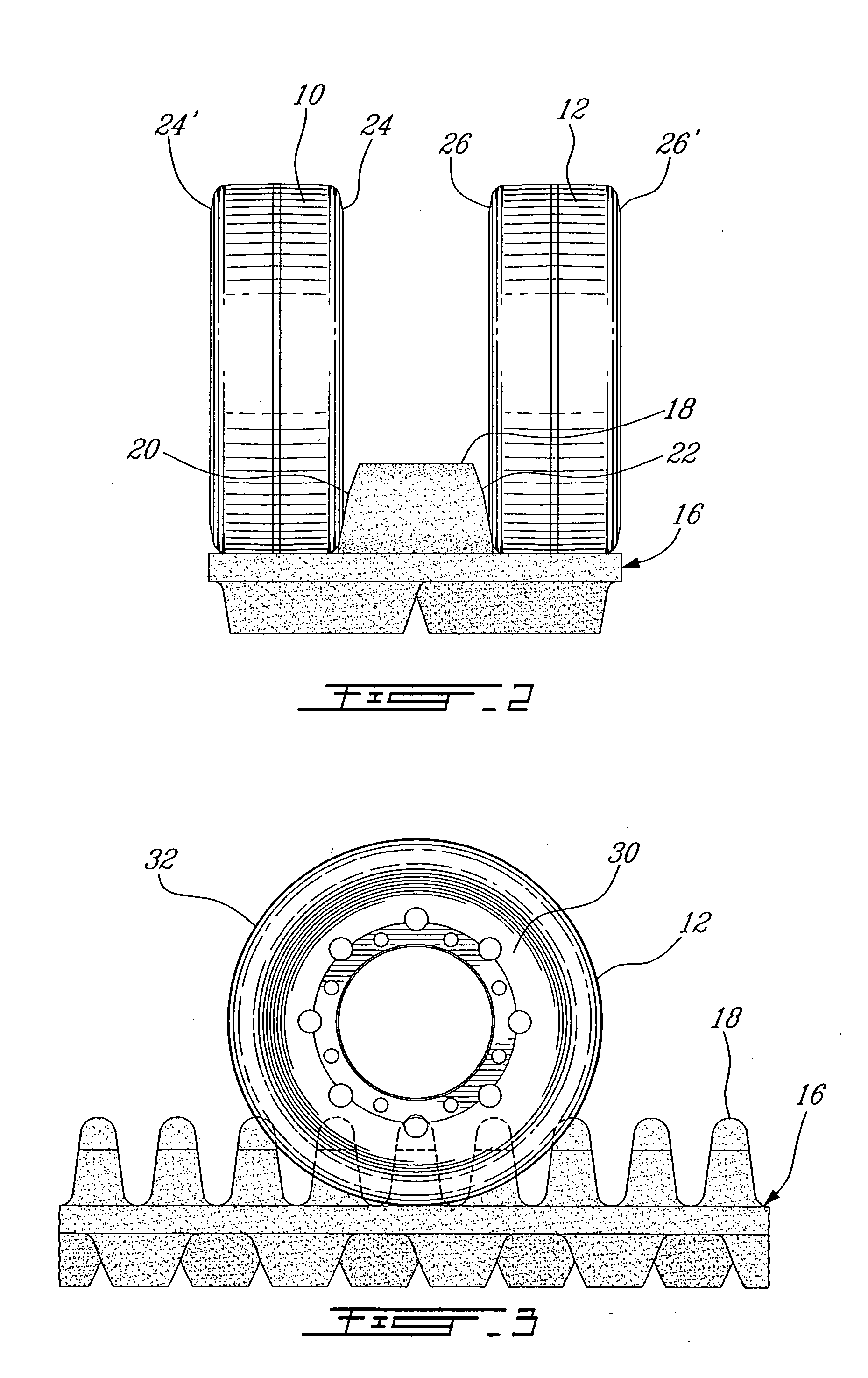 Mid-roller wheels for endless drive track system