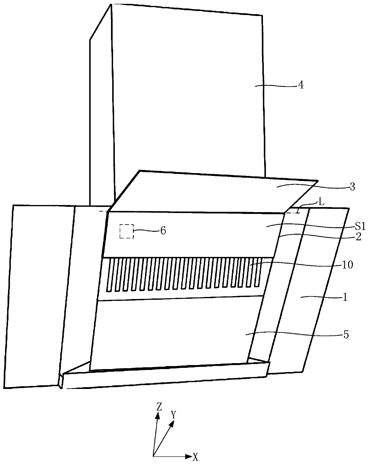 Side suction range hood