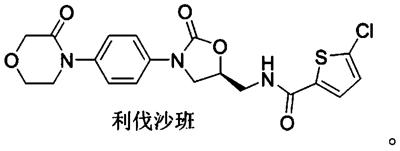 Preparation method of rivaroxaban intermediate