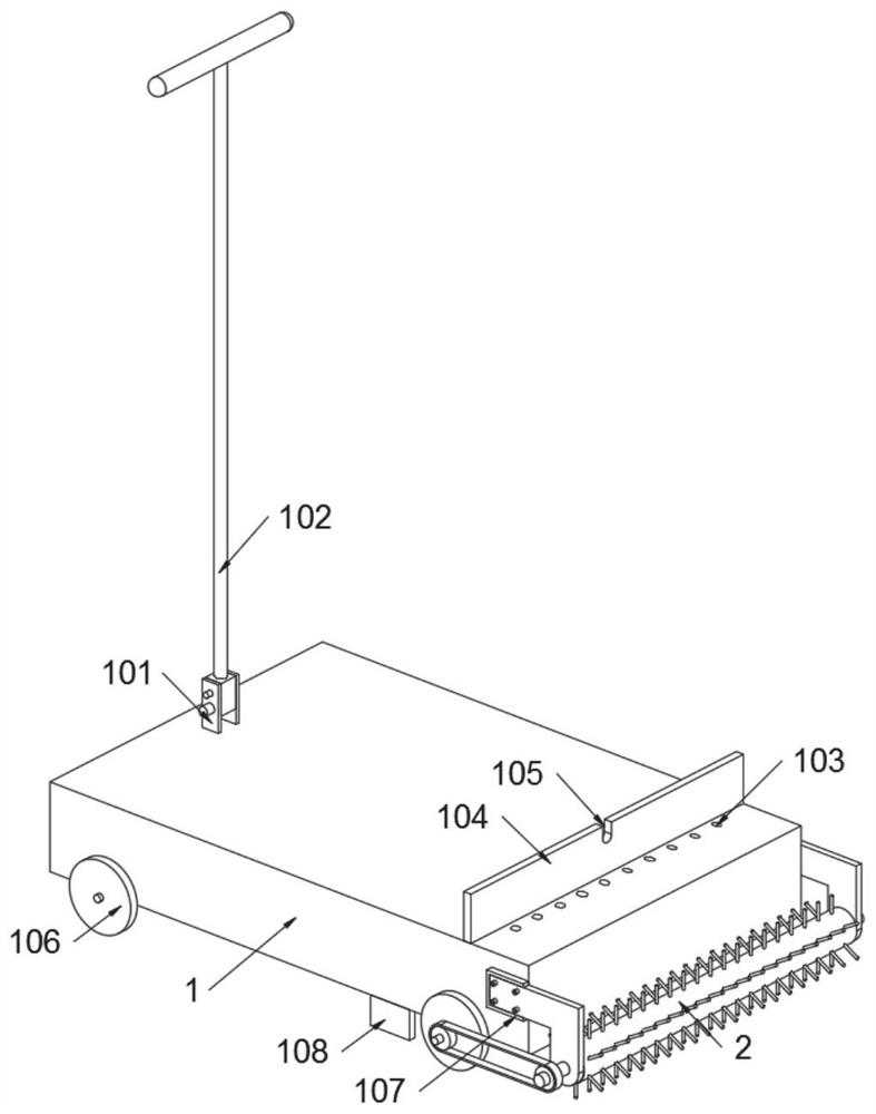 Defect degree detection device for ancient wood structure building