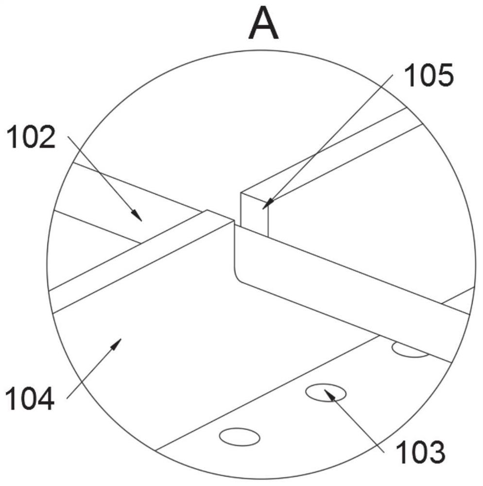 Defect degree detection device for ancient wood structure building