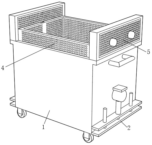 Cleaning and drying device and cleaning and drying method for battery case production