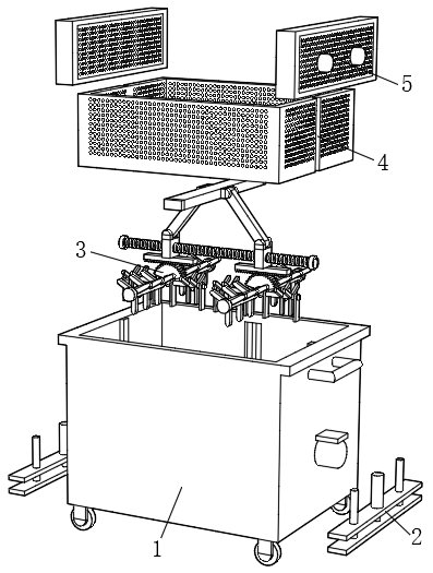 Cleaning and drying device and cleaning and drying method for battery case production