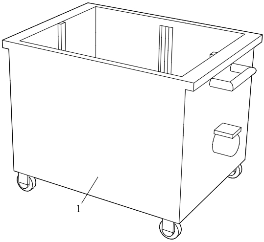 Cleaning and drying device and cleaning and drying method for battery case production