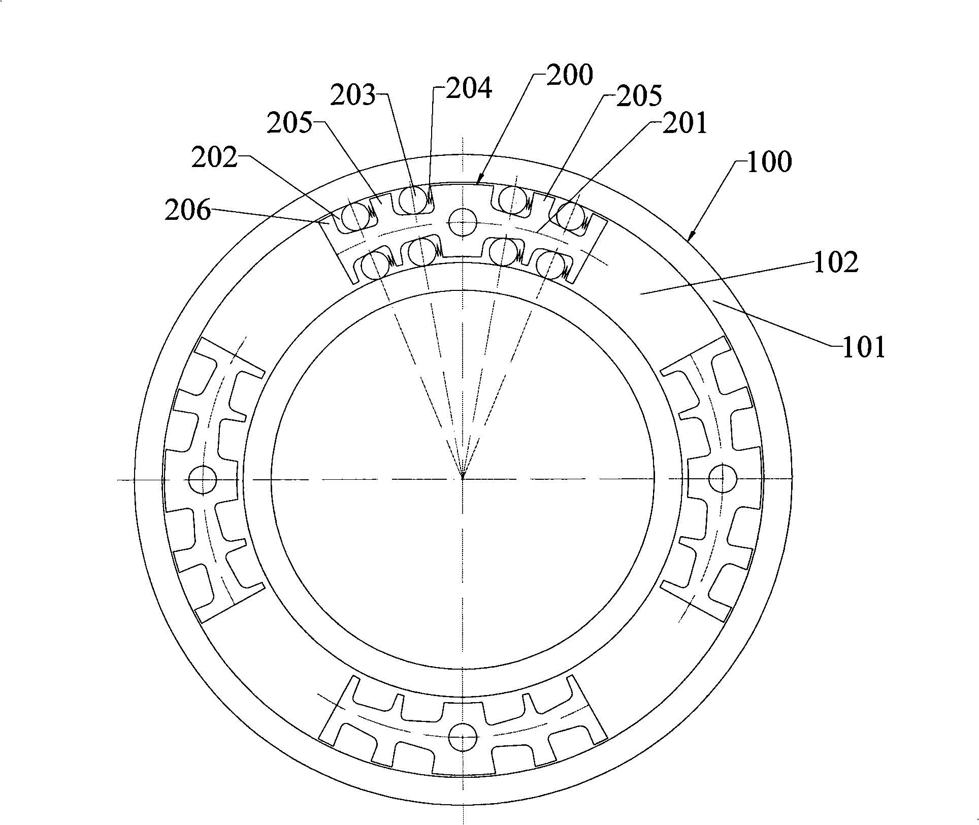 Sliding block component of off-centering type transmission as well as clutch plate thereof