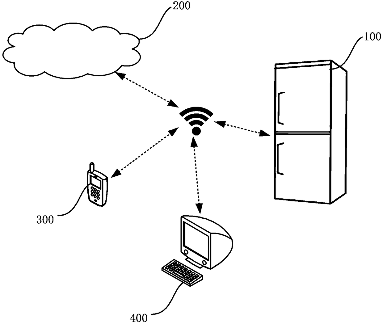 Method for processing stored goods information based on intelligent refrigerator and intelligent refrigerator