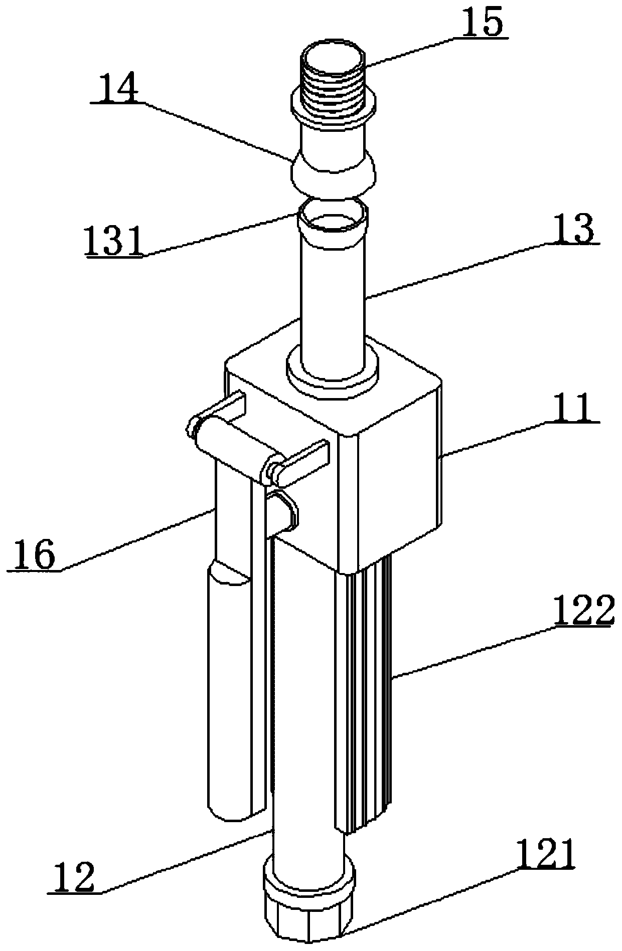 Lubricating grease filling equipment