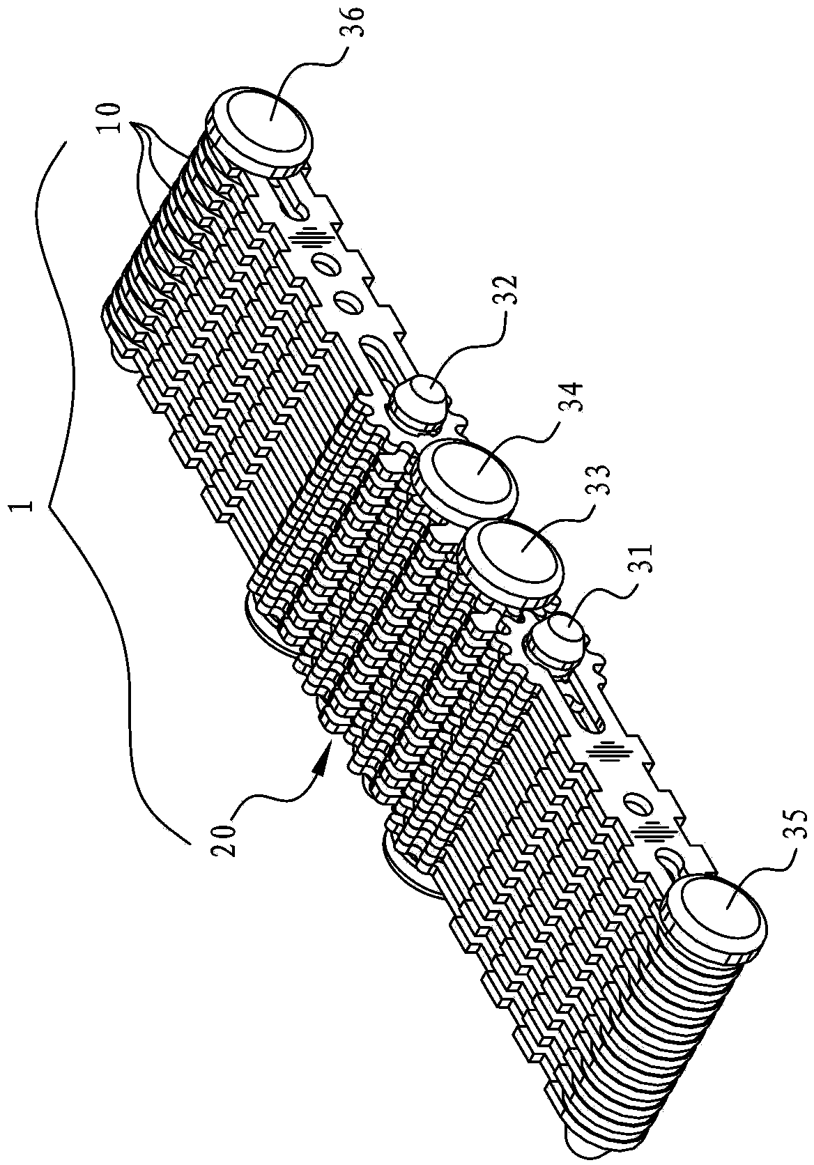 Synchronous unfolding and folding apparatus