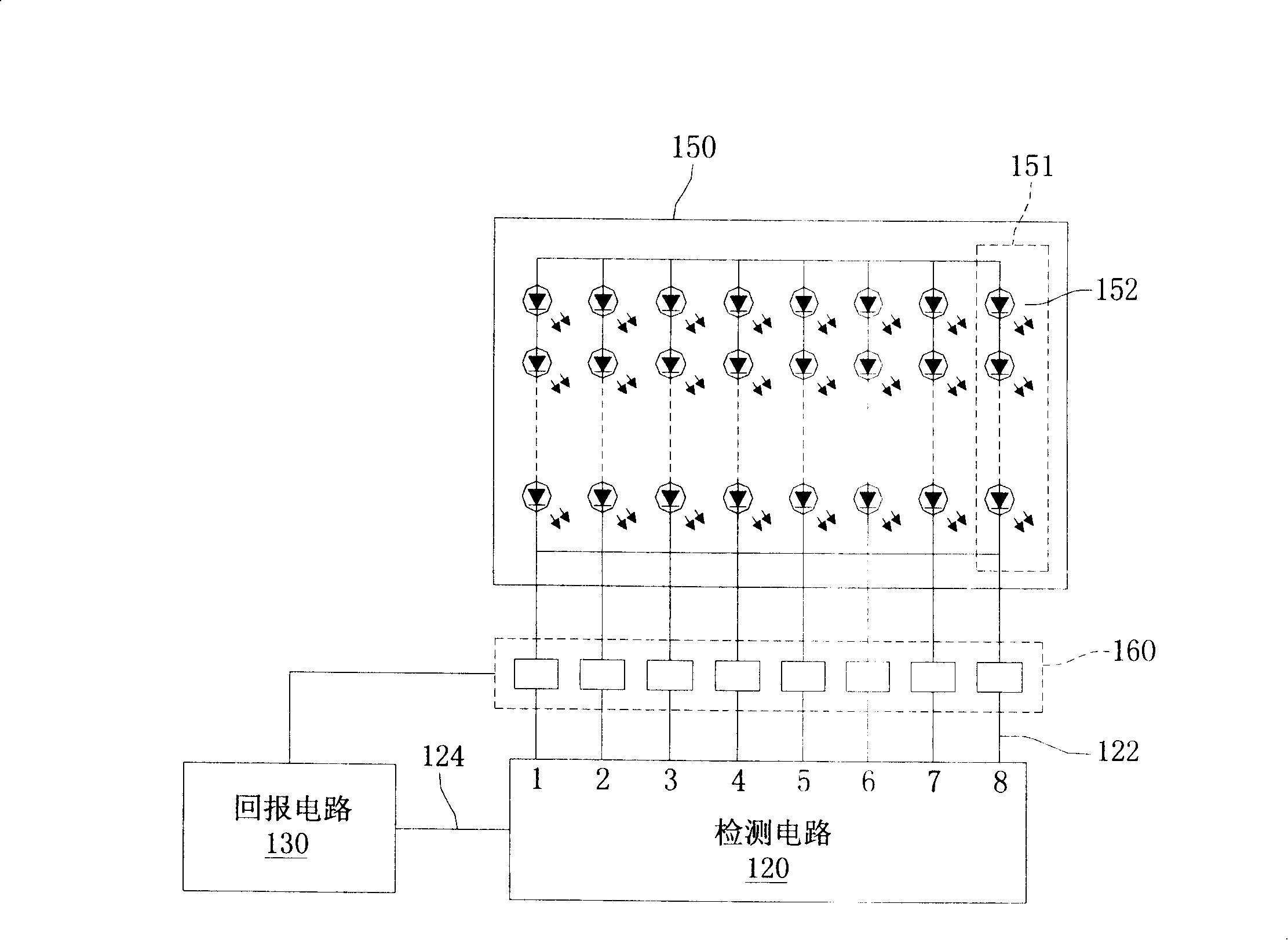 Drive circuit of LED