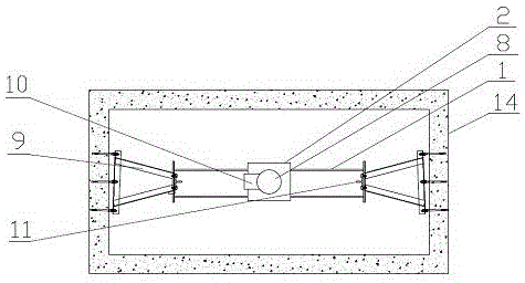 Method and device for elevator car buffer braking under unsatisfactory stagnation conditions