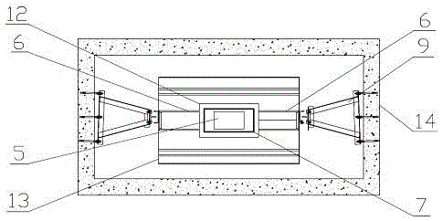 Method and device for elevator car buffer braking under unsatisfactory stagnation conditions