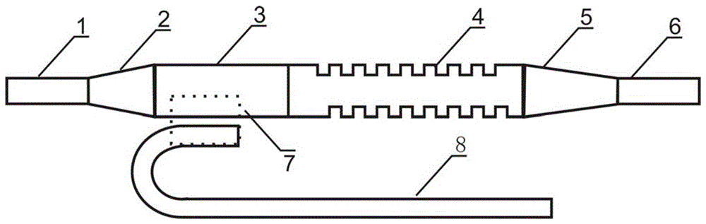 Band-pass and band-stop filter based on anti-symmetric multimode Bragg light guide grating