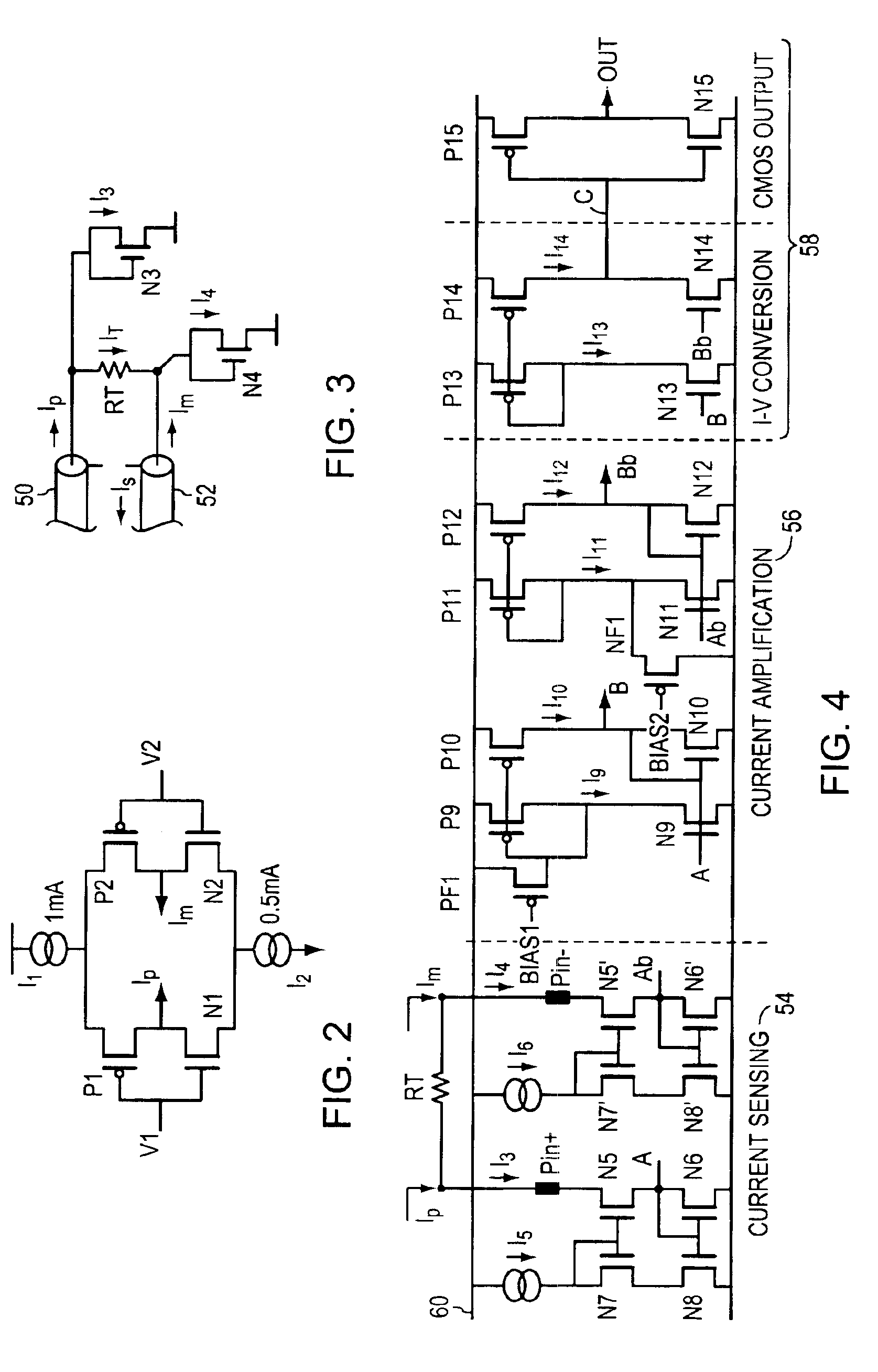 Failsafe for differential circuit based on current sense scheme