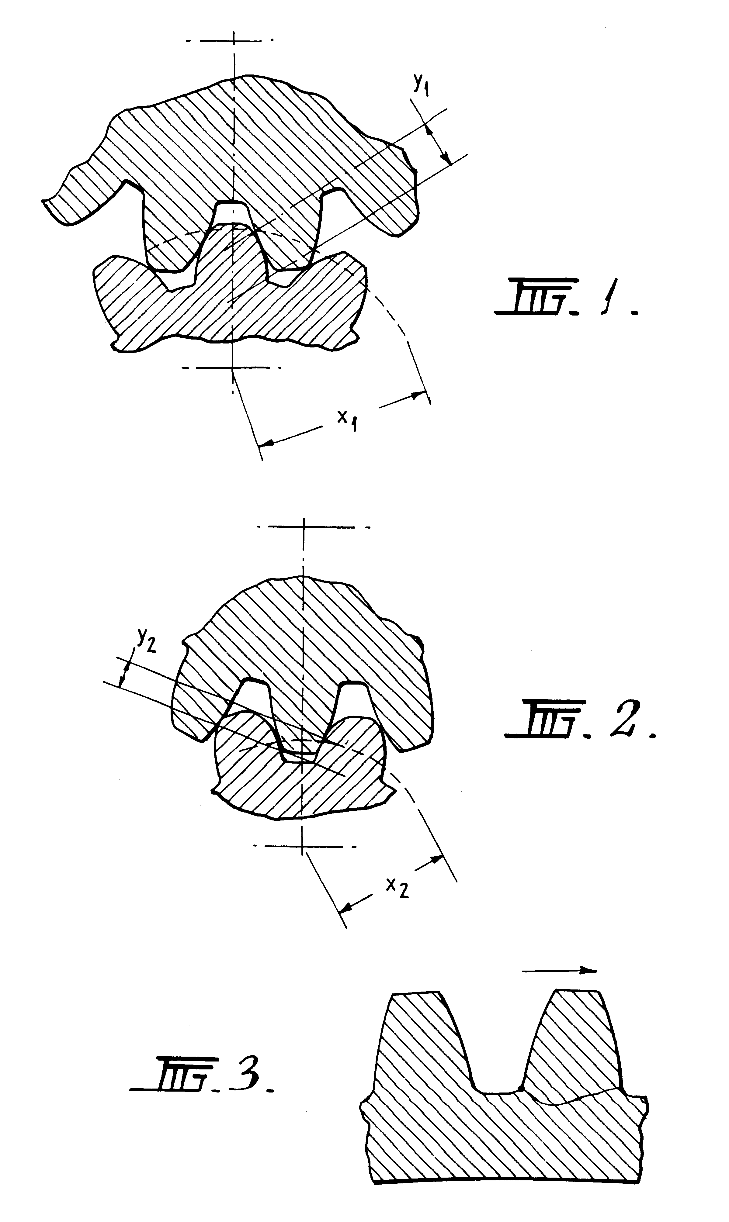 Locking differential with improved tooth meshing configuration