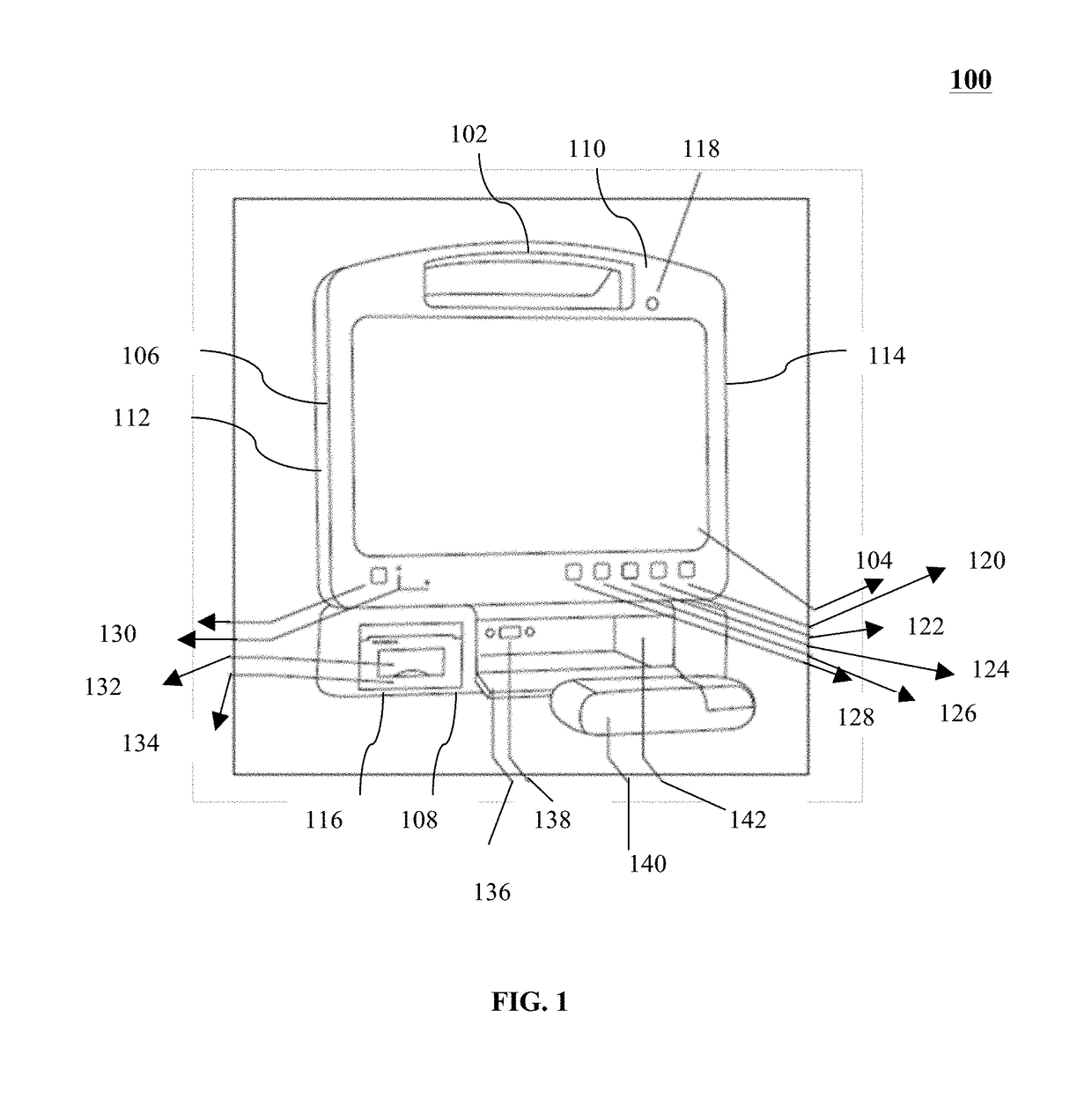 Portable tele-monitoring health care system and method