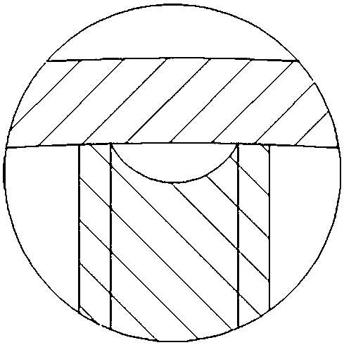 Primary-secondary vane structure of hydraulic motor