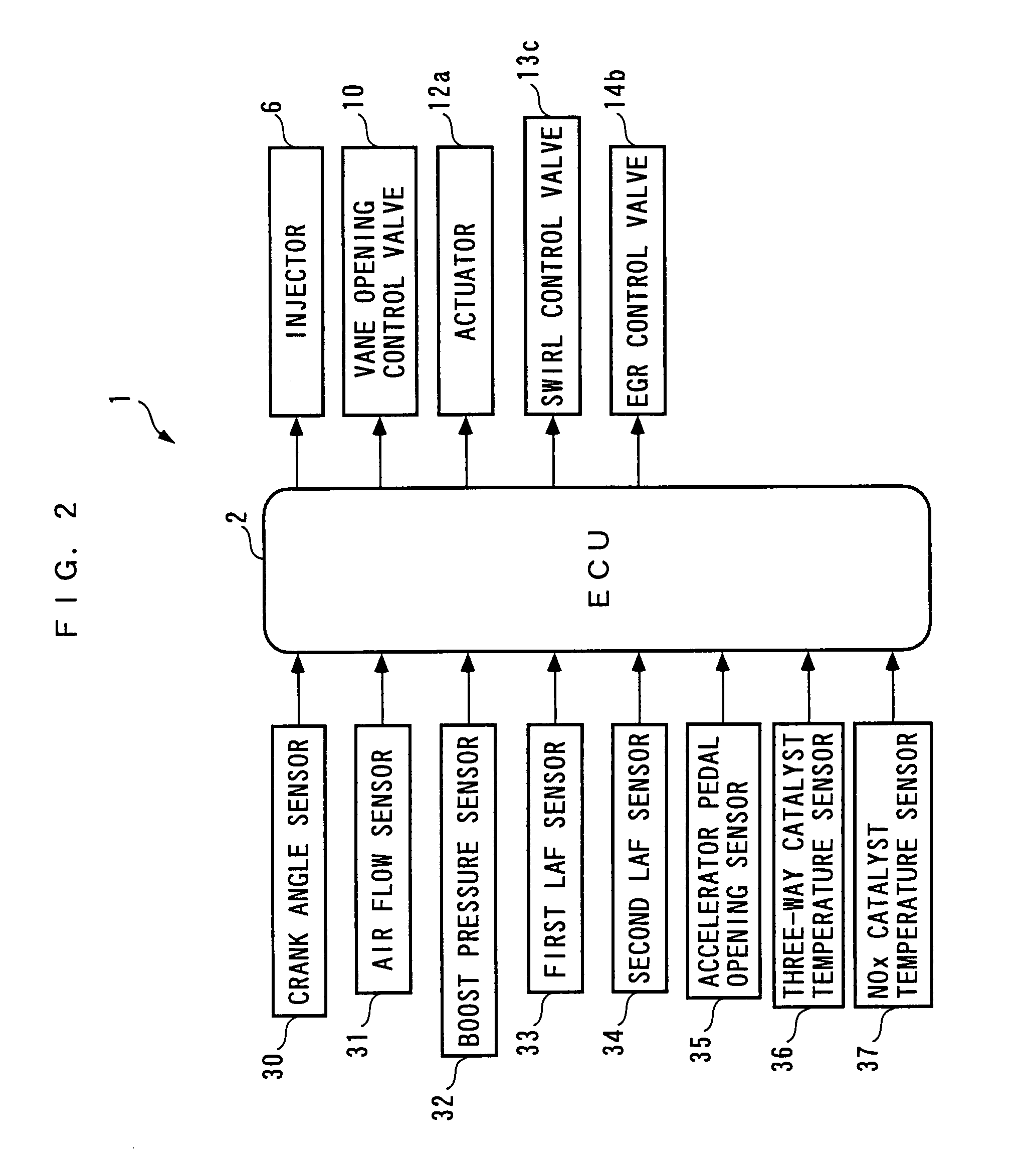 Exhaust emission control device and method for internal combustion engine, and engine control unit