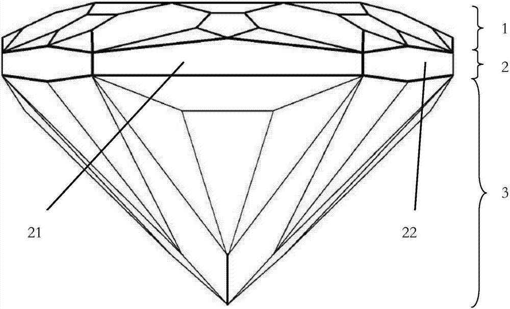 Octagonal diamond