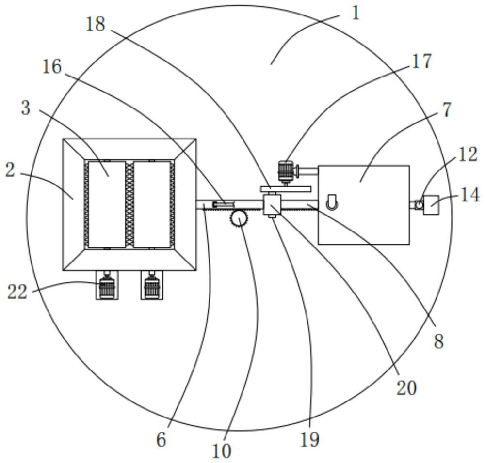 Recycling device for autoclaved aerated concrete block cutting waste